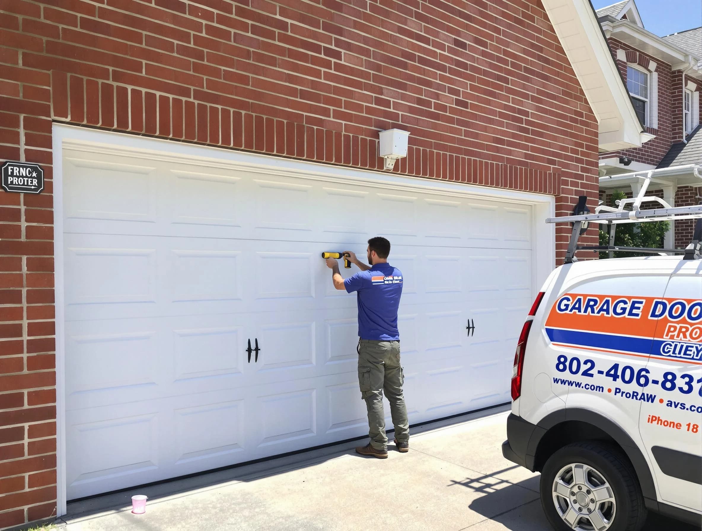 Local garage door repair service by Bennett Garage Door Repair in Bennett