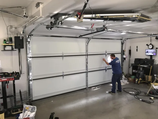 Professional garage door repair service by Bennett Garage Door Repair in Bennett