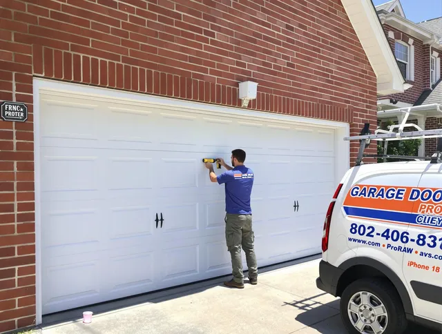 Local garage door repair service by Bennett Garage Door Repair in Bennett