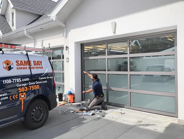 Same-day garage door repair service by Bennett Garage Door Repair in Bennett